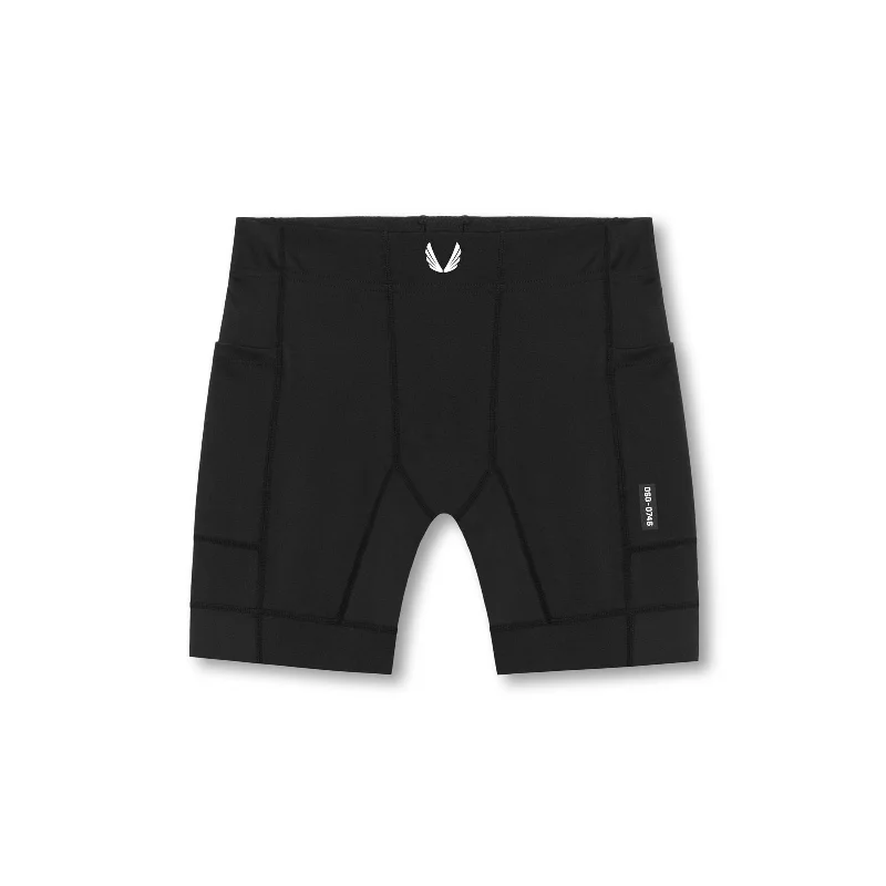 Men's Straight-Leg Jeans for a Classic Fit0746. WarpFlexx™ Side Pocket 1/2-Length Legging - Black