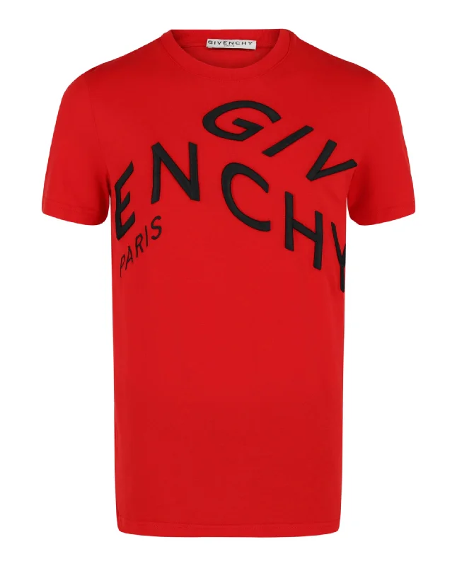 Men's Shirts with Hidden PocketsSlim-Fit Embroidered Logo T-Shirt