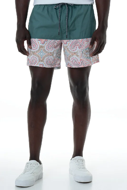 Men's Formal Trousers for BusinessPool Shorts _ 153893 _ Green