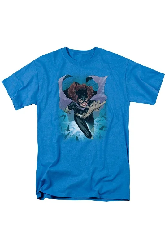 Men's Long-Sleeved ShirtsJustice League of America Batgirl #1 Short Sleeve Adult Tee / T-Shirt