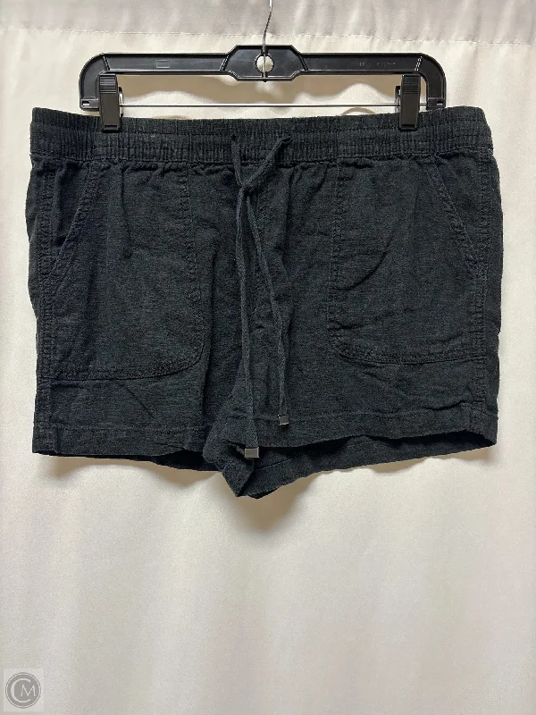 Comfortable Men's JoggersShorts By Time And Tru In Black, Size: L