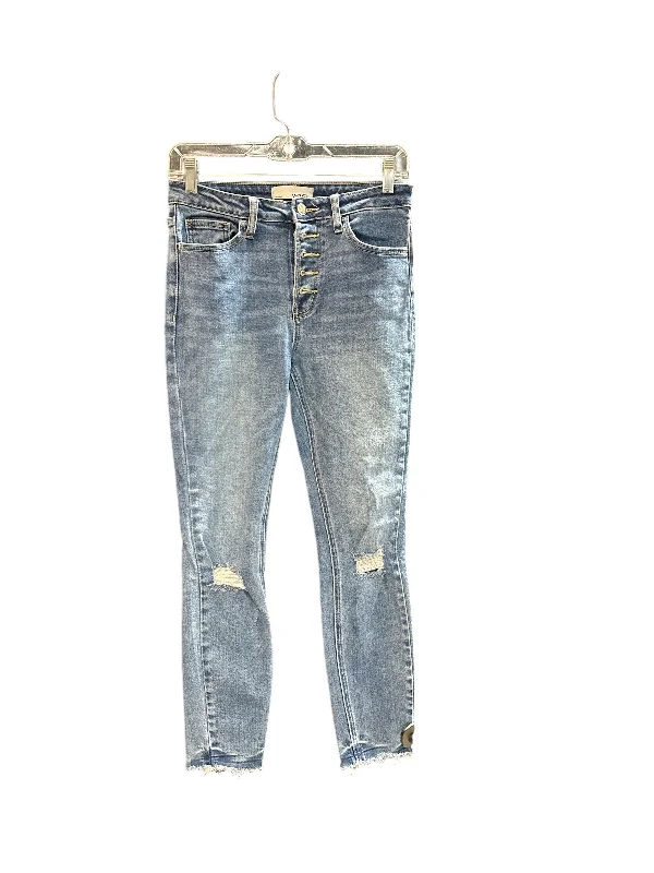Men's Ripped JeansJeans Skinny By Vervet In Blue Denim, Size: 26