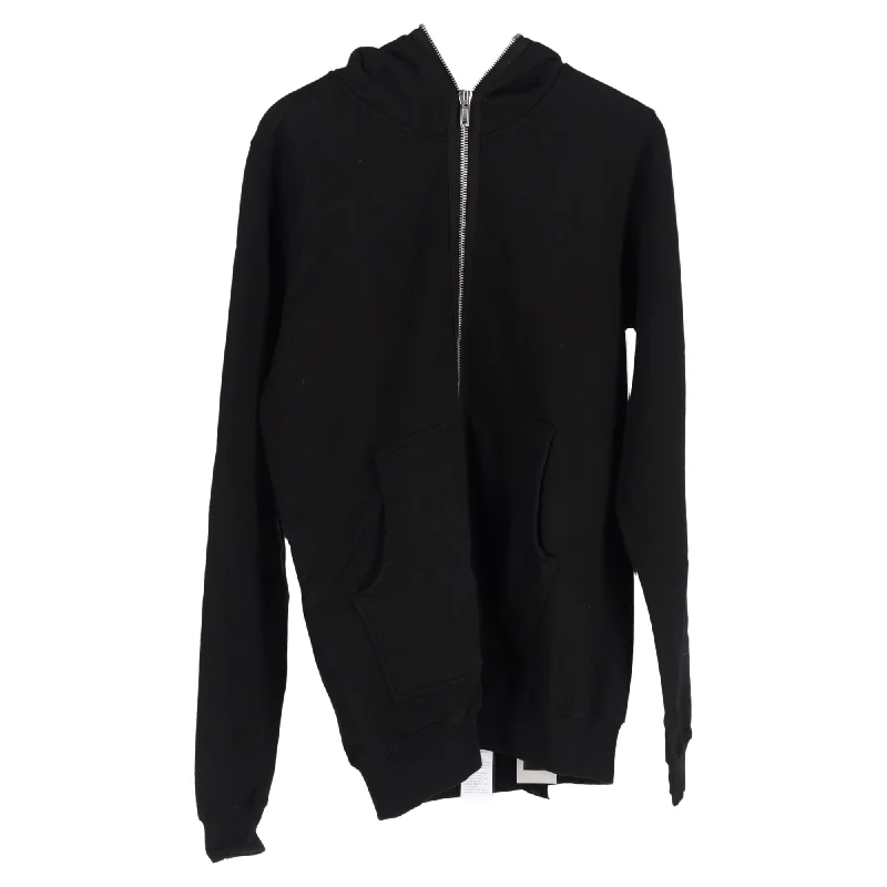 Rick Owens DRKSHDW Jumbo Gimp Hoodie in Black Cotton