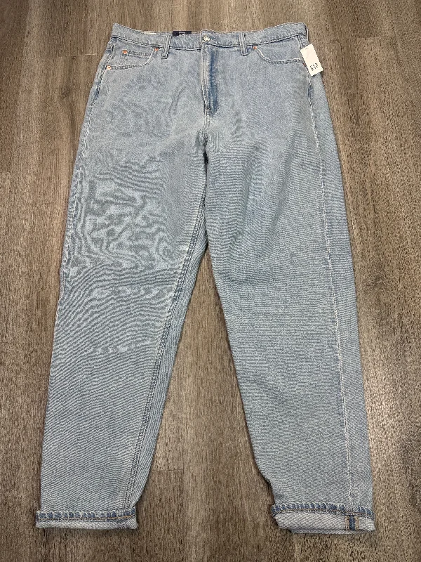 Comfortable Men's JeansJeans Boyfriend By Gap In Blue Denim, Size: 16l