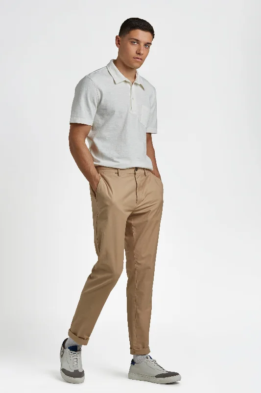Warm Men's Fleece-Lined PantsEveryday Slim Fit Chino Pant - Sand