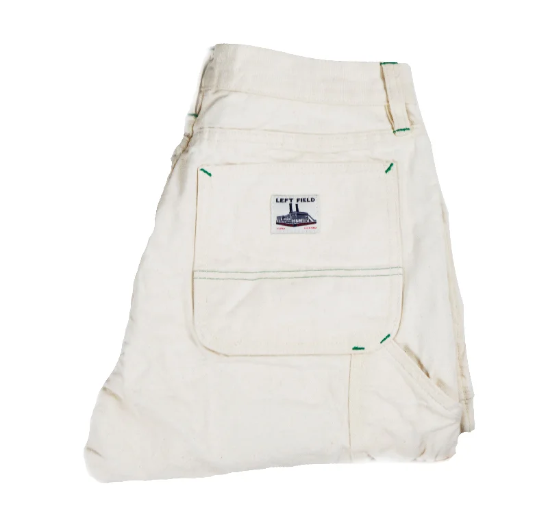 Men's Pants with Patchwork PatternsNatural Mt Vernon Duck Double Knee Work Uniform  Chino: **Note size up 2 sizes**