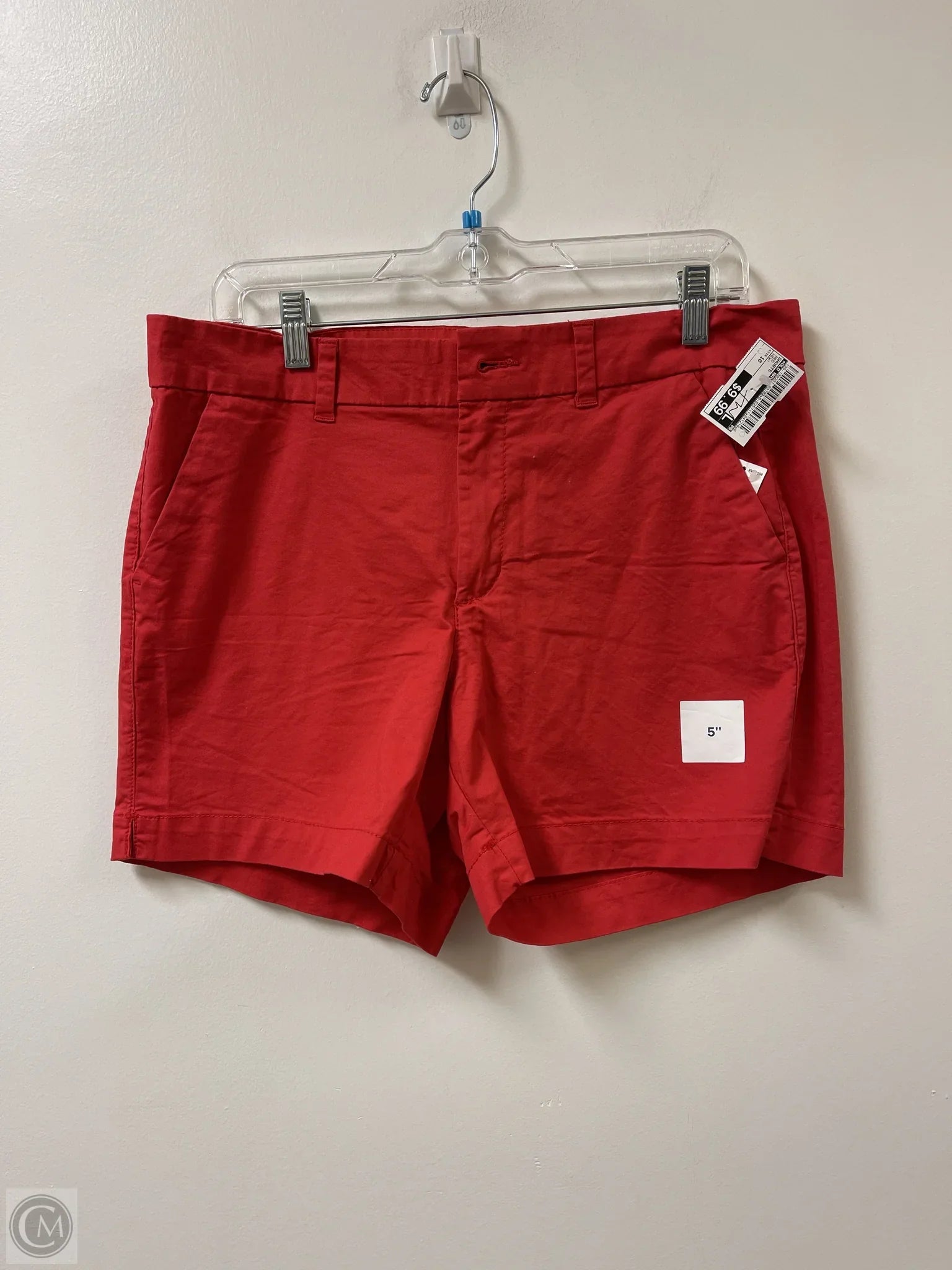 Men's Elastic-Waisted Pants for Easy MovementShorts By Old Navy In Red, Size: 10