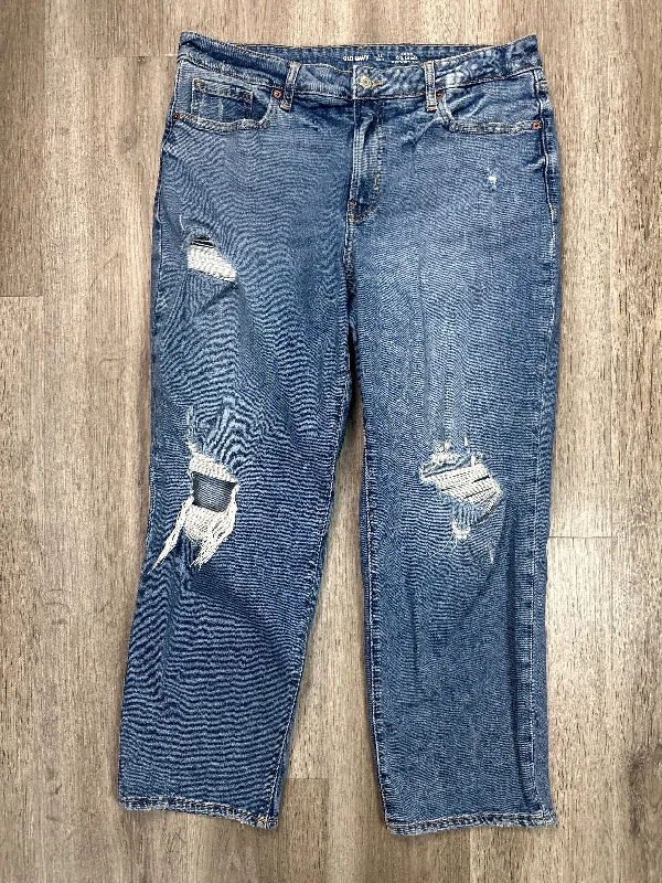 Flexible Men's JeansJeans Boyfriend By Old Navy In Blue Denim, Size: 14p
