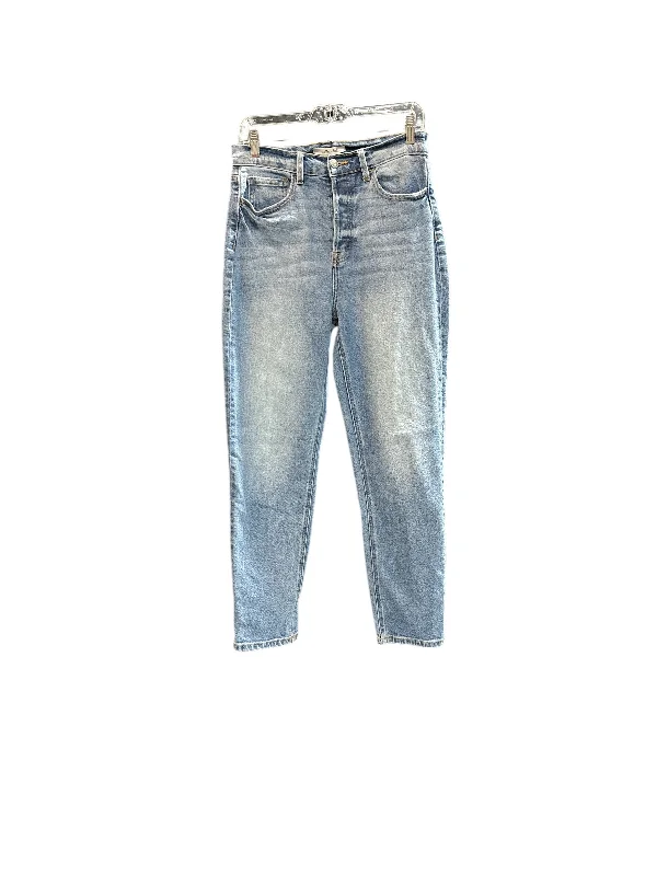 Men's Jeans with EmbroideryJeans Straight By Clothes Mentor In Blue Denim, Size: 10