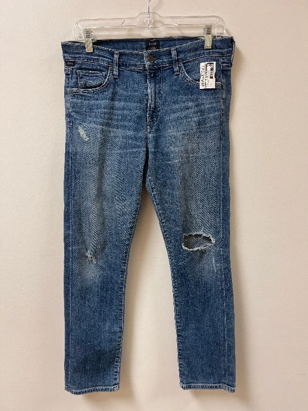 Cool Men's JeansJeans Straight By Citizens Of Humanity In Blue Denim, Size: 6