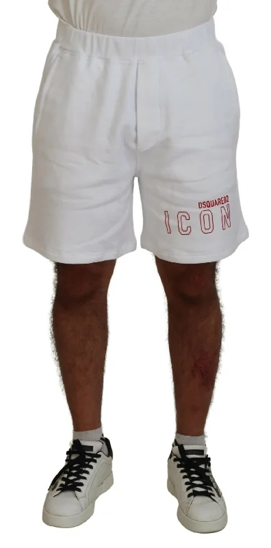 Men's Formal Trousers for BusinessDsqua²  Printed Pull On Men Casual Bermuda Men's Shorts