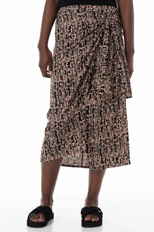 Men's Pants with Adjustable CuffsSarong Skirt _ 153853 _ Taupe