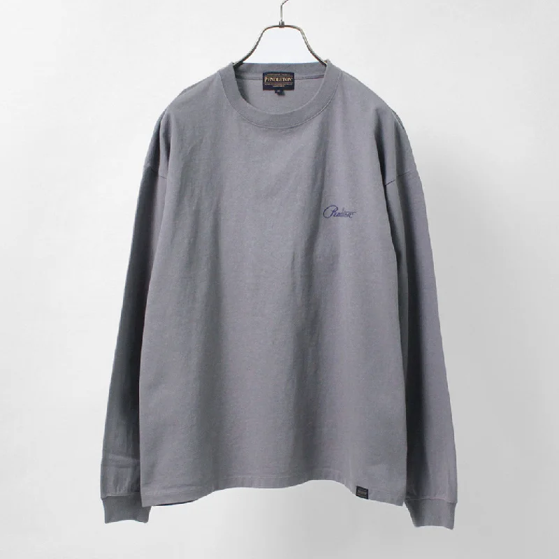 Men's Shirts with Zippered PocketsPENDLETON / Back Print Long Sleeve T-Shirt