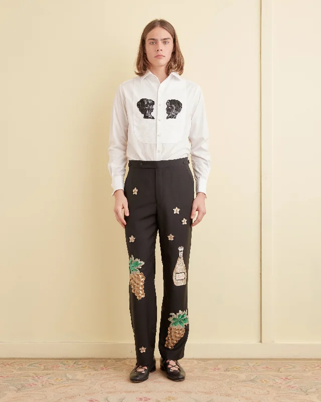 Men's Pants with Antimicrobial TreatmentArbane Tuxedo Trousers