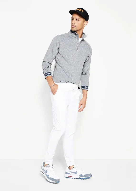 Men's Pants with Appliqué DetailsFairway Jogger | White