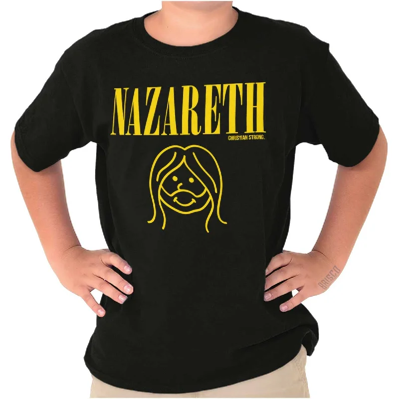 Men's Patterned Button-Down Shirts for Added InterestNazareth Christian Rock Youth T Shirt Men's Patterned Button-Down Shirts for Added InterestNazareth Christian Rock Youth T Shirt