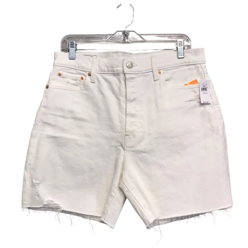 Men's Pants with Back PocketsShorts By Gap In White Denim, Size:10
