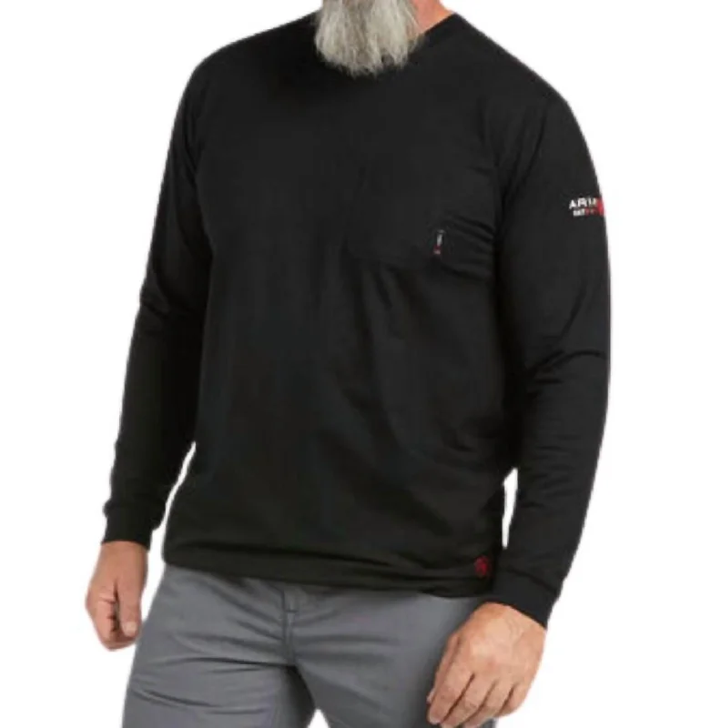 Men's Shirts with Appliquéd SleevesStrech Logo T-Shirt In Black Lime