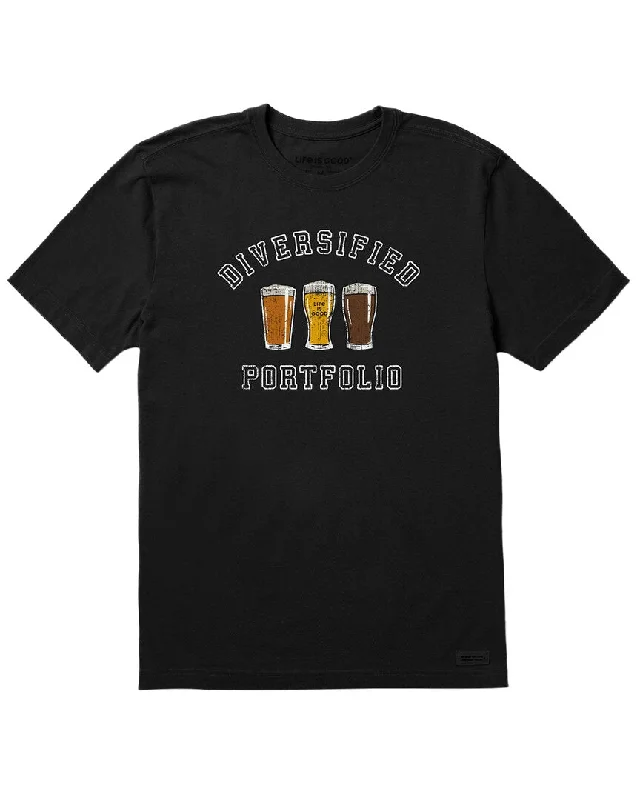 Men's Shirts with Pocket SquaresLife is Good Crusher T-Shirt