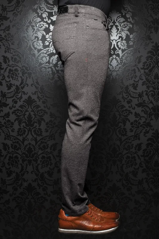 Men's Pants with Stain-Resistant TreatmentAU NOIR | Ultra Stretch Pants | Winchester Grey