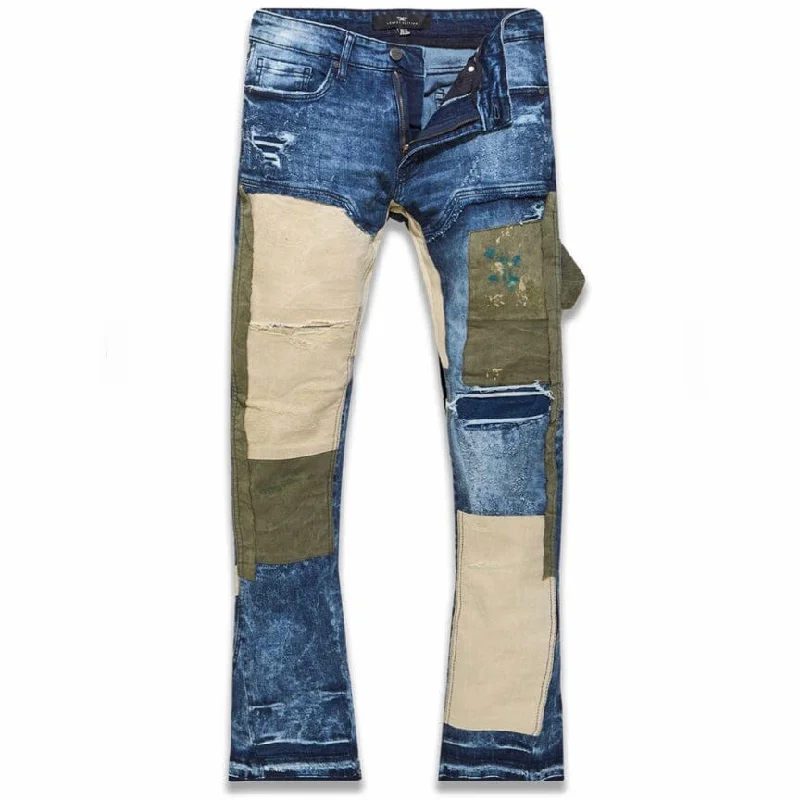 Men's Solid-Colored Pants for VersatilityJordan Craig Sean Stacked Forest Hill Denim (Aged Wash) JSF250 Men's Solid-Colored Pants for VersatilityJordan Craig Sean Stacked Forest Hill Denim (Aged Wash) JSF250