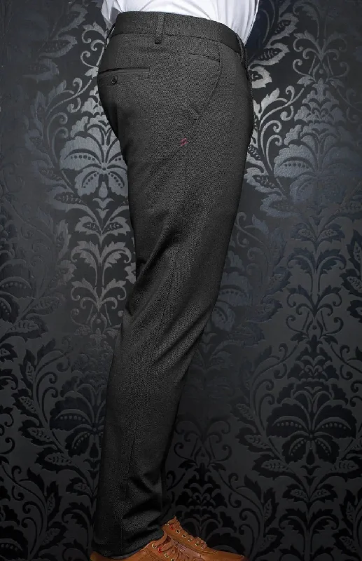 Men's Pants with Flat-Front DesignsAU NOIR | Ultra Stretch Pants | Beretta Ryan Black