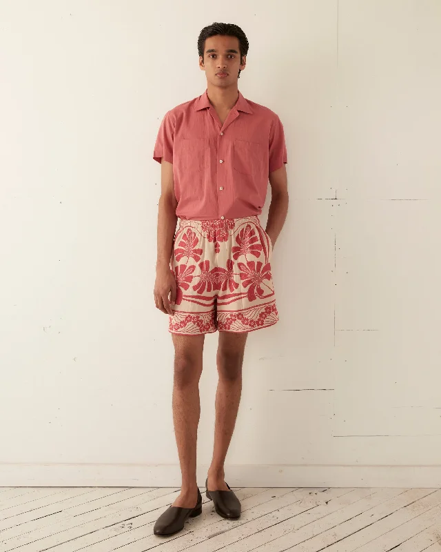 Men's Pants with Belt LoopsNouveau Monstera Shorts