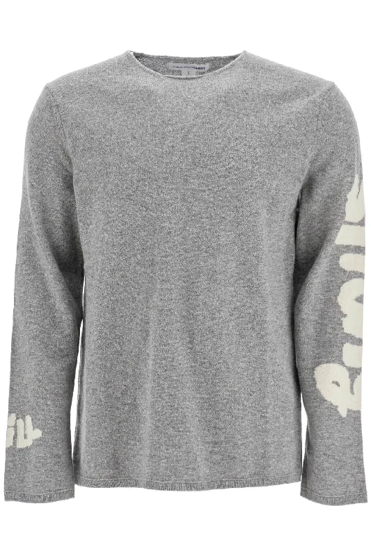 Comme Des Garcons Shirt Men's Wool Jacquard Pul