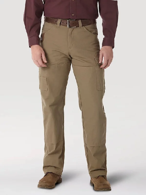 Men's Relaxed-Fit Pants for ComfortWrangler® RIGGS Workwear® Men's Ripstop Ranger Pant_Bark Men's Relaxed-Fit Pants for ComfortWrangler® RIGGS Workwear® Men's Ripstop Ranger Pant_Bark
