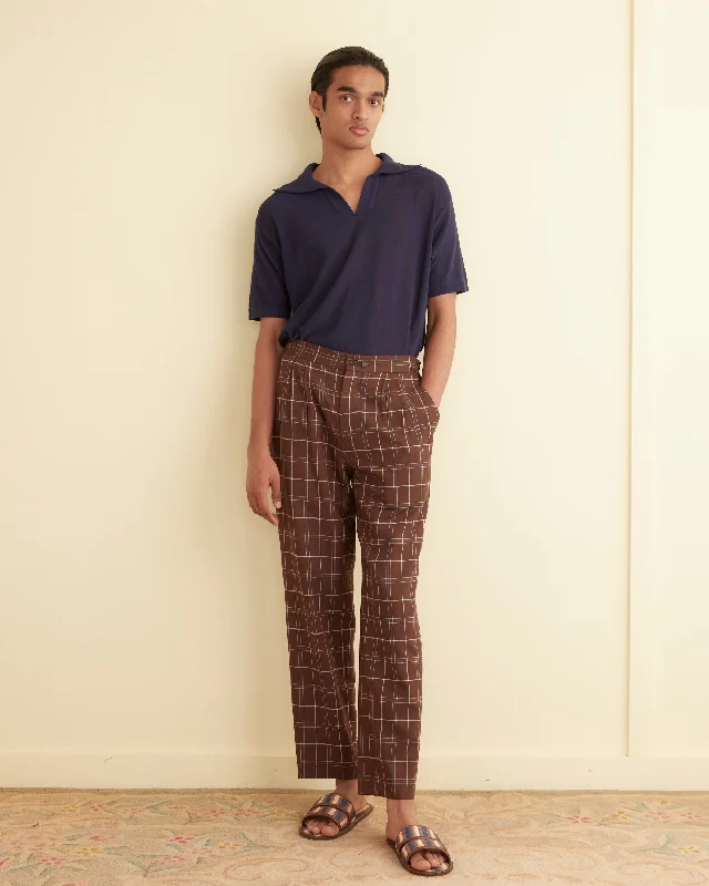 Men's Custom-Fit Pants for a Personalized TouchDunham Plaid Trousers