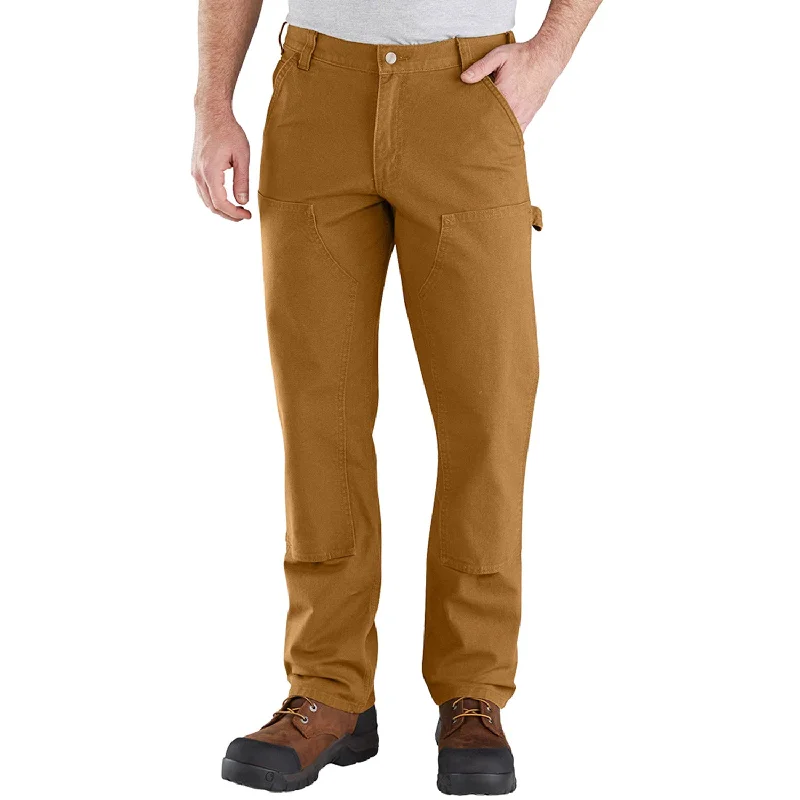 Men's Pants with Back PocketsCarhartt Men's Rugged Flex® Relaxed Fit Double-Front Duck Pant_Carhartt Brown Men's Pants with Back PocketsCarhartt Men's Rugged Flex® Relaxed Fit Double-Front Duck Pant_Carhartt Brown