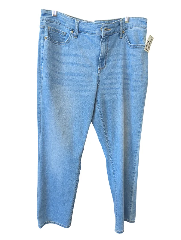 Inexpensive Rip and Tear Men's JeansJeans Straight By St Johns Bay In Blue Denim, Size: 14 Inexpensive Rip and Tear Men's JeansJeans Straight By St Johns Bay In Blue Denim, Size: 14