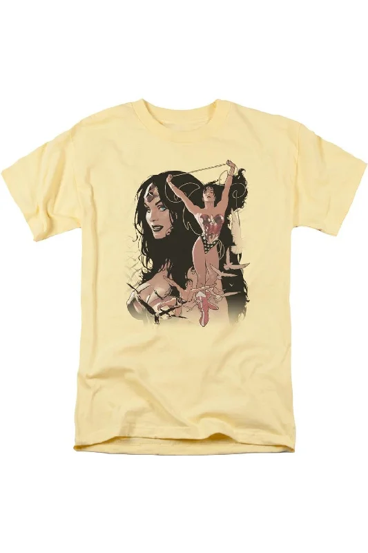 Versatile Men's Tank TopsJustice League of America Wonder Woman #150 Cover Short Sleeve Adult Tee / T-Shirt