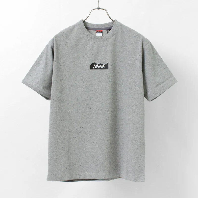 Solid-Colored Men's ShirtsNANGA / Eco Hybrid MT Logo T-shirt
