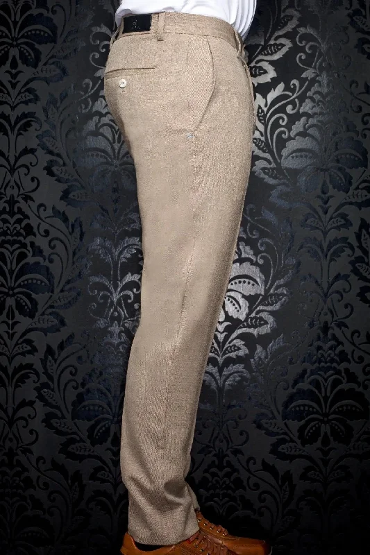 Men's Tailored Pants for a Sharp AppearanceAU NOIR | Ultra Stretch Pants | Wesson-Lancaster Tobacco