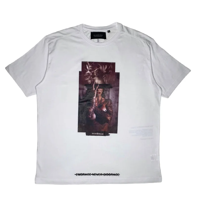 Men's Long-Sleeved ShirtsMen's Embrace T-Shirt In White