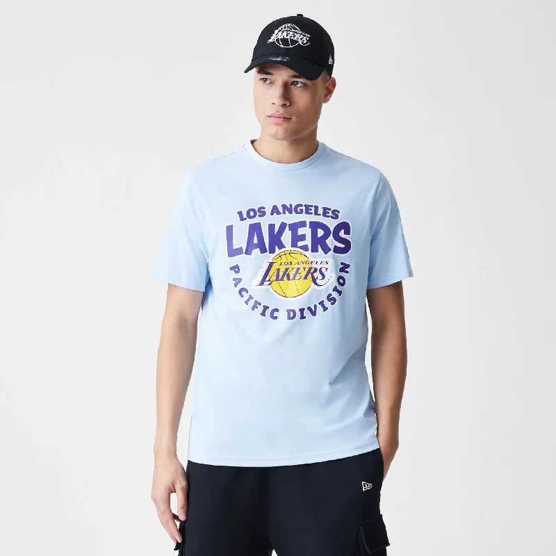 Men's Dressy Shirts for Formal EventsLA Lakers NBA Bubble Wordmark Pastel Blue T-Shirt Men's Dressy Shirts for Formal EventsLA Lakers NBA Bubble Wordmark Pastel Blue T-Shirt