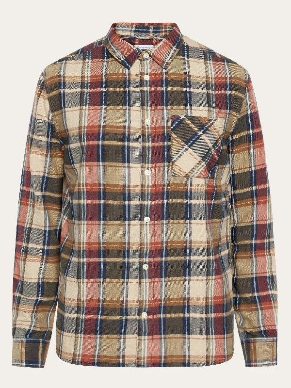 Men's Regular-Fit Shirts for a Classic FitLight flannel checkered costum fit shirt - Multi check Men's Regular-Fit Shirts for a Classic FitLight flannel checkered costum fit shirt - Multi check