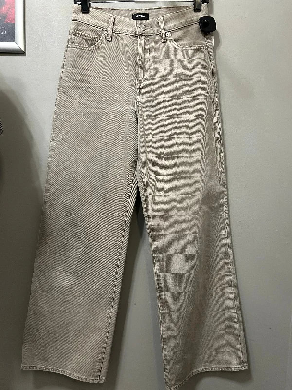 Premium Quality Men's Jeans for Every OccasionJeans Wide Leg By Express In Brown Denim, Size: 0 Premium Quality Men's Jeans for Every OccasionJeans Wide Leg By Express In Brown Denim, Size: 0