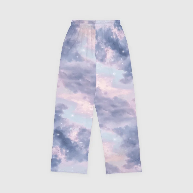 Men's Pants with SuspendersDawn Clouds Lounge Bottoms