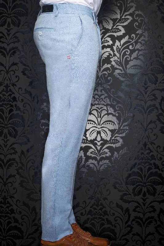 Men's Board Shorts for SurfingAU NOIR | Ultra Stretch Pants | Wesson-Lancaster Chambray