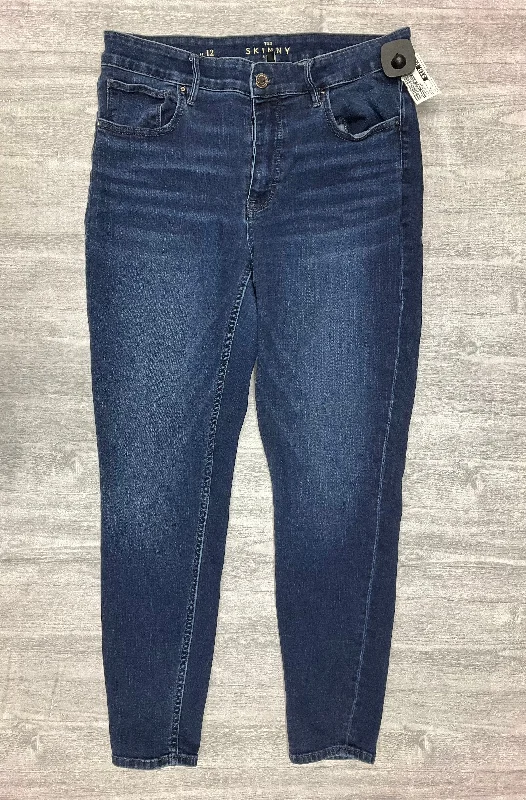 Men's Jeans for Everyday WearJeans Skinny By White House Black Market In Blue Denim, Size: 12 Men's Jeans for Everyday WearJeans Skinny By White House Black Market In Blue Denim, Size: 12