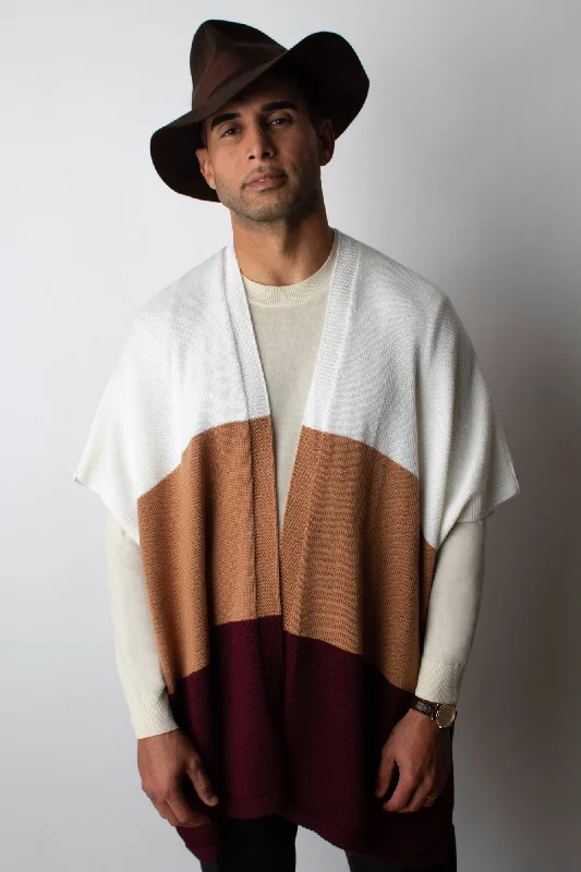 Ivory Camel Burgundy
