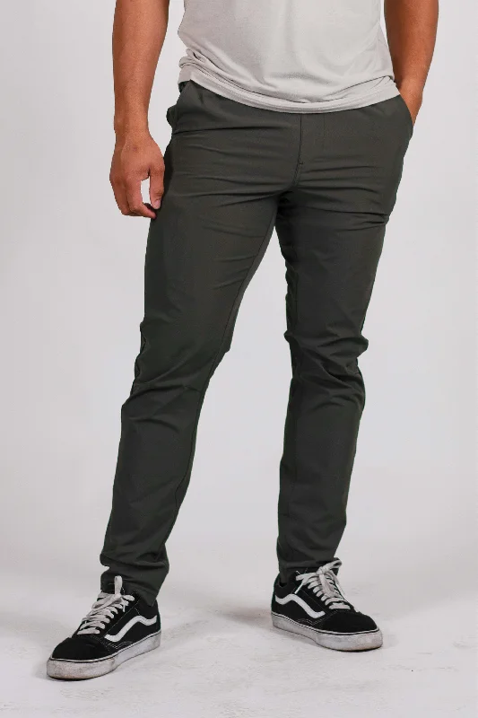 Men's Pants with Adjustable Waistbands2-Pack Bundle: Men's Rocky Mountain Pants (Size L)