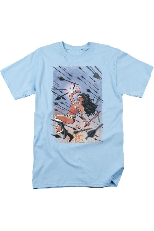 Men's Shirts with Custom MonogramsJustice League of America Wonder Woman #1 Short Sleeve Adult Tee / T-Shirt