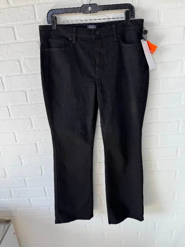 Men's Jeans with PocketsJeans Boot Cut By Not Your Daughters Jeans In Black Denim, Size: 12p Men's Jeans with PocketsJeans Boot Cut By Not Your Daughters Jeans In Black Denim, Size: 12p