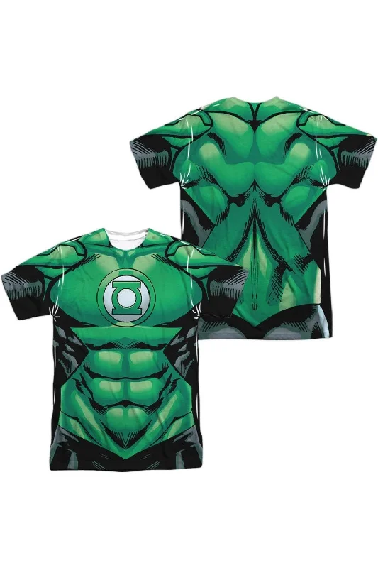 Men's Shirts for HuntingGreen Lantern Uniform (Front/Back Print) Short Sleeve Adult Poly Crew Tee / T-Shirt Men's Shirts for HuntingGreen Lantern Uniform (Front/Back Print) Short Sleeve Adult Poly Crew Tee / T-Shirt