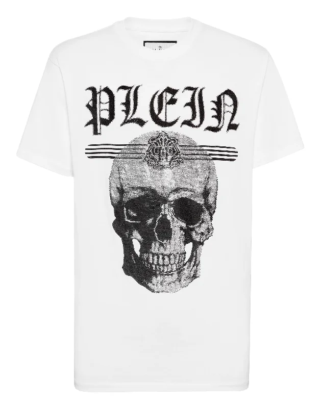 Men's Shirts with Scoop NecksT-shirt Round Neck SS Tattoo