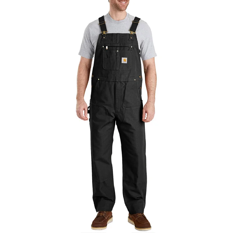 Casual Men's ChinosCarhartt Men's Duck Bib Overall_Black