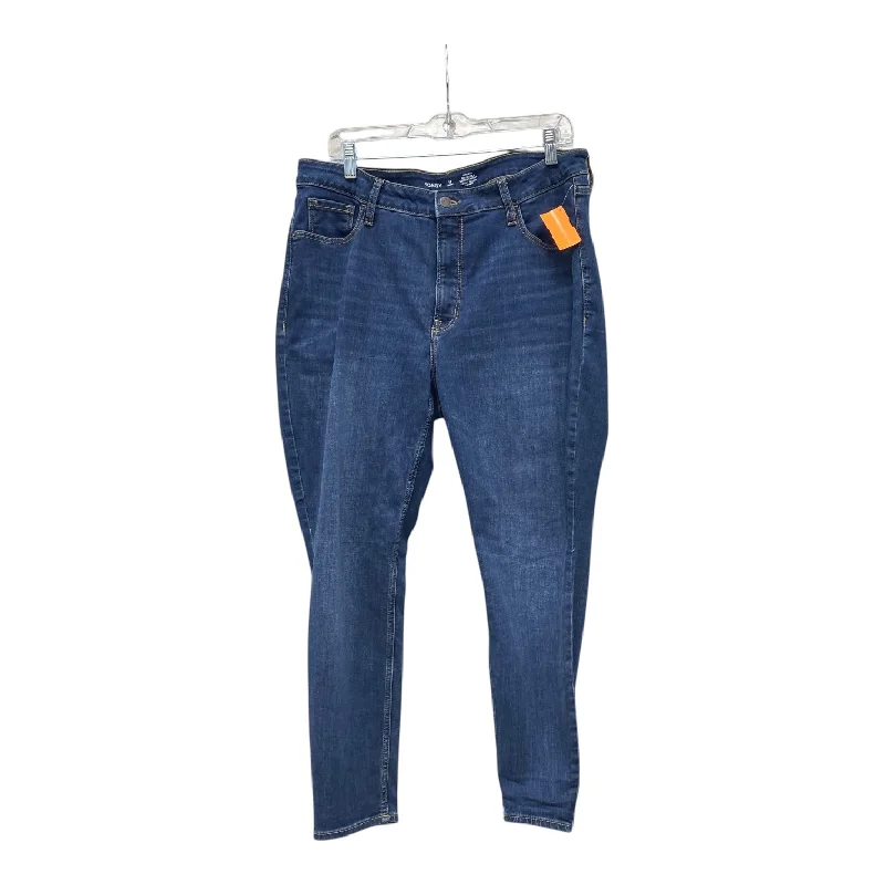 Men's Jeans with EmbroideryJeans Skinny By Old Navy In Blue, Size:16